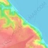 Mapa topográfico Межигорье, altitud, relieve