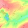 Mapa topográfico Акация, altitud, relieve