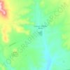 Mapa topográfico Cibecue, altitud, relieve
