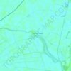 Mapa topográfico Wainfleet Haven, altitud, relieve