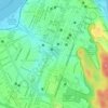 Mapa topográfico Cidade da Criança, altitud, relieve