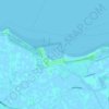 Mapa topográfico 424, altitud, relieve