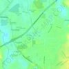 Mapa topográfico Sungai Seluang, altitud, relieve