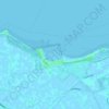 Mapa topográfico 350, altitud, relieve