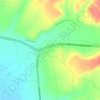Mapa topográfico Ocotavi, altitud, relieve