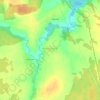 Mapa topográfico Старое Бошарово, altitud, relieve