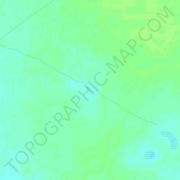 Mapa topográfico Tea Tree Tank, altitud, relieve