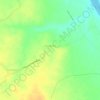 Mapa topográfico Dharampur, altitud, relieve