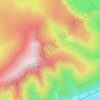 Mapa topográfico Scales Tarn, altitud, relieve