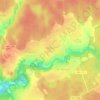 Mapa topográfico Арнеево, altitud, relieve