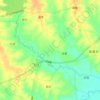 Mapa topográfico 王河, altitud, relieve