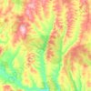 Mapa topográfico Яракта, altitud, relieve