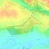 Mapa topográfico Непецино, altitud, relieve