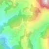 Mapa topográfico Latti Dhuna, altitud, relieve