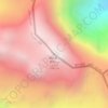 Mapa topográfico Sia Kangri, altitud, relieve