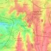 Mapa topográfico Morlanwelz, altitud, relieve