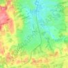Mapa topográfico Aurora, relieve, altitud