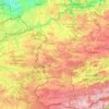 Mapa topográfico Thuin, altitud, relieve