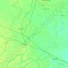 Mapa topográfico Sugauli, altitud, relieve