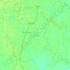 Mapa topográfico Shivaji Nagar, altitud, relieve